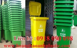 bán thùng rác ,thung rac ,thùng rác nhựa, thung rac nhua, thung rac 120 lit, 240