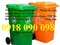 [3] bán thùng rác ,thung rac ,thùng rác nhựa, thung rac nhua, thung rac 120 lit, 240