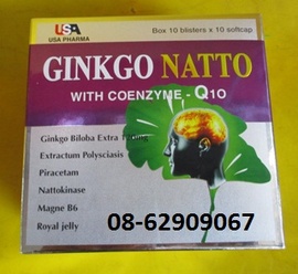 Bán GINKGO NATTO- Tăng trí não, tan máu đông, phòng tai biến, đột quỵ, tốt