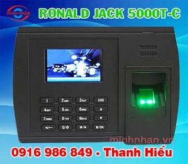 máy chấm công Ronald jack 5000T-C giá tốt nhất tại Minh Nhãn-hàng về nhiều