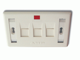 Mặt Wallplate 3 Port AMP