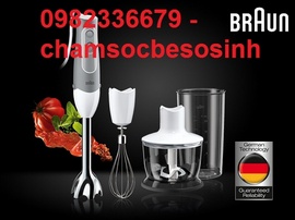 Máy xay cầm tay Braun seri 5 mq 535 sauce km giảm giá