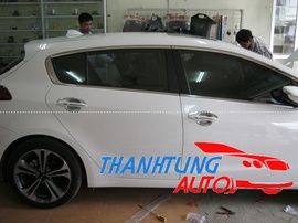 Nẹp viền cong kính cho xe Kia Cerato Hatchback 2013 - 2014