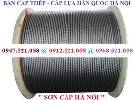 Cáp thép Hà Nội bán giá tốt 0947.521.058 cáp thép cẩu tháp,cáp Korea