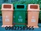 [1] Thùng rác nhựa, Thùng rác HDPE, Thùng Rácđạp chân, thùng rác công cộng, thùng rá