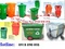 [2] thùng đựng rác nhựa HDPE, thùng rác 120 lít, 240 lít, 660 lít, thùng rác cá heo