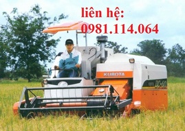 Máy gặt đập lúa liên hợp Kubota DC 60 mua ở đâu tốt nhất?