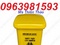 [3] thùng rác 660L, thùng rác công cộng, thùng rác inox, thùng rác đạp chân,
