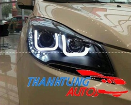 Đèn pha độ Led nguyên bộ cho xe Ecosport mẫu U