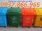 [3] XÔ ĐỰNG RÁC, thùng rác nguy hại 240lit, túi rác màu vàng 6lit, hộp sắc nhọn 1,5lit