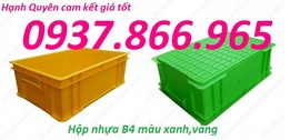 rổ nhựa bánh xe c3, khay nhựa b8, thùng nhựa b9, sóng nhựa hở hs0022