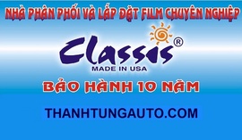 Dán phim cách nhiệt Classis cho xe Teana, Thanhtungauto