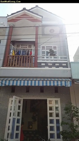 Nhà mua ở liền, 4m x 13m, 1 tấm đúc đường Trương Phước Phan
