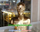 Tp. Hà Nội: Tượng chân dung, tượng bán thân Bác Hồ mạ vàng cao 20cm CL1342649