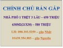 Bình Dương: Sang Pháp Định Cư, Bán Nhà 1 Trệt 3 Lầu Giá 650TR và Lô Góc 630M2 Giá 580TR CL1673141P5