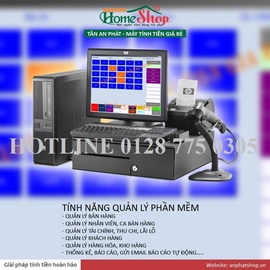 Máy tính tiền cảm ứng tại HN cho quán cafe