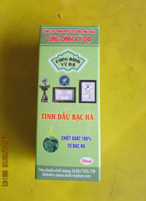 Tinh dầu Bạc Hà-+- tiêu độc, Kháng khuẩn, chữa cảm, tái tạo tế bào