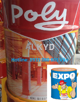 Sơn dầu Expo Alkyd và Poly Alkyd loại nào tốt hơn?