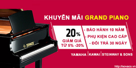 Siêu khuyến mãi đàn Grand Piano