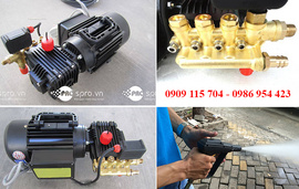 Máy rửa xe gia đình, xịt rửa máy lạnh Projet P1100