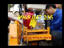 Cần bán máy cắt đường bê tông KC20 sử dụng đầu D8 giá rẻ nhất