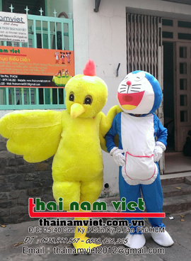 May bán, cho thuê mascot thú rối, linh vật quảng cáo, mô hình người 0938038484