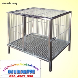 CHUỒNG CHÓ INOX 1