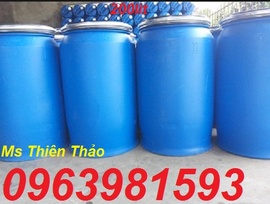 thùng phuy nắp hở, thùng phuy đai sắt, thùng phuy 220l, thùng phuy nhựa, th