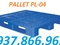 [2] pallet nhựa giá rẻ, pallet nhựa hai mặt, pallet nhựa liền khối giá rẻ