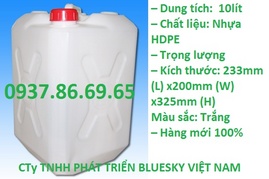 can nhựa hóa chất giá rẻ, can nhựa 20lit, can 30lit cũ hà nội