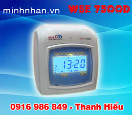 máy chấm công thẻ giấy Wise eye WSE-7500A, D tại Đồng Nai siêu bền giá tốt
