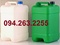 [4] can nhựa ,can 20l, can 25l, can 30l, can nhua trang, can dung hoa chat