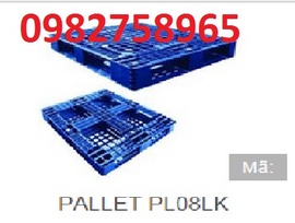 pallet liền khối, pallet lót sàn, pallet mặt bông, tấm kê hàng