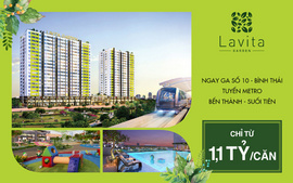 ### Căn hộ Lavatia Garden Thủ Đức giá rẻ chỉ 1,1 tỷ nằm ngay tuyến số 10 Metro