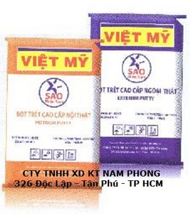 Nhà cung cấp bột trét việt mỹ lớn nhất TP HCM