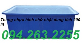 thùng nhưạ 300l, thùng nhựa 750l, thùng nhựa 3000l, thùng nhựa lớn, thùng