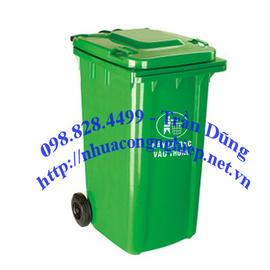 Thùng rác 240l, thùng rác nhựa có bánh xe
