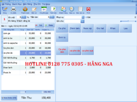 Phần mềm bán hàng cho quán cafe phòng lạnh sân vườn
