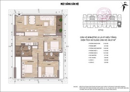 !!^! Cần bán căn hộ 716 tòa CT1C dự án Thông Tấn Xã - Kim Văn Kim Lũ