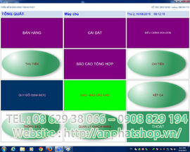 Phần mềm bán hàng tính tiền giá rẻ Quận Ninh Kiều, quận Bình Thủy, Quận Ô Môn,