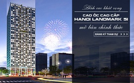 Mo bán căn hộ chung cư cao cấp tại Hà Nội landmark51