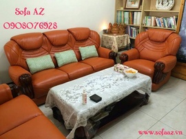 Bọc ghế sofa ghế salon da bò nhập khẩu ý quận 6