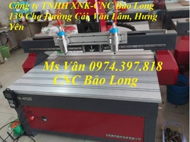 Máy cnc 2 đầu cắt vách quảng cáo