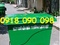 [2] xe rác composite, xe rác 660 lít , xe quyét rác , xe gom rác , xe rác nhựa HDPE