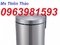 [3] thùng rác inox, thùng rác trong nhà, thùng rác composite, thùng rác