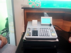 Máy tính tiền cho tiệm tạp hóa tại Cần Thơ