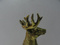 [1] Tượng đầu hươu bằng đồng, tượng trang trí phòng khách, tượng đồng phong thủy, đồ