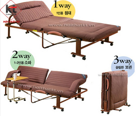 Tiết kiệm diện tích tối đa, không lo thiếu chỗ ngủ với GIƯỜNG GẤP SOFA HÀN QUỐC