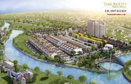 v%%%% Giá rẻ nhất tại dự án đất nền Thới An City view sông, giáp Gò Vấp, LH: