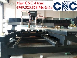 Máy CNC 4 trục đục tượng nhập khẩu